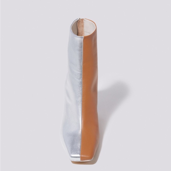 Jonathan Simkhai Kelsey Square Toe Heeled Boot - Picture 2 of 16